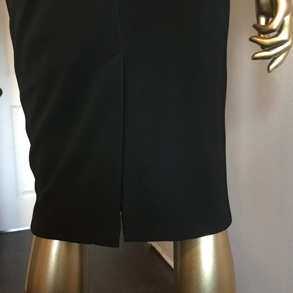 THE PRETTY DRESS COMPANY "Uma" Contrast Collar Pencil Dress     UK 8 = US size 4 - Picture 8 of 14